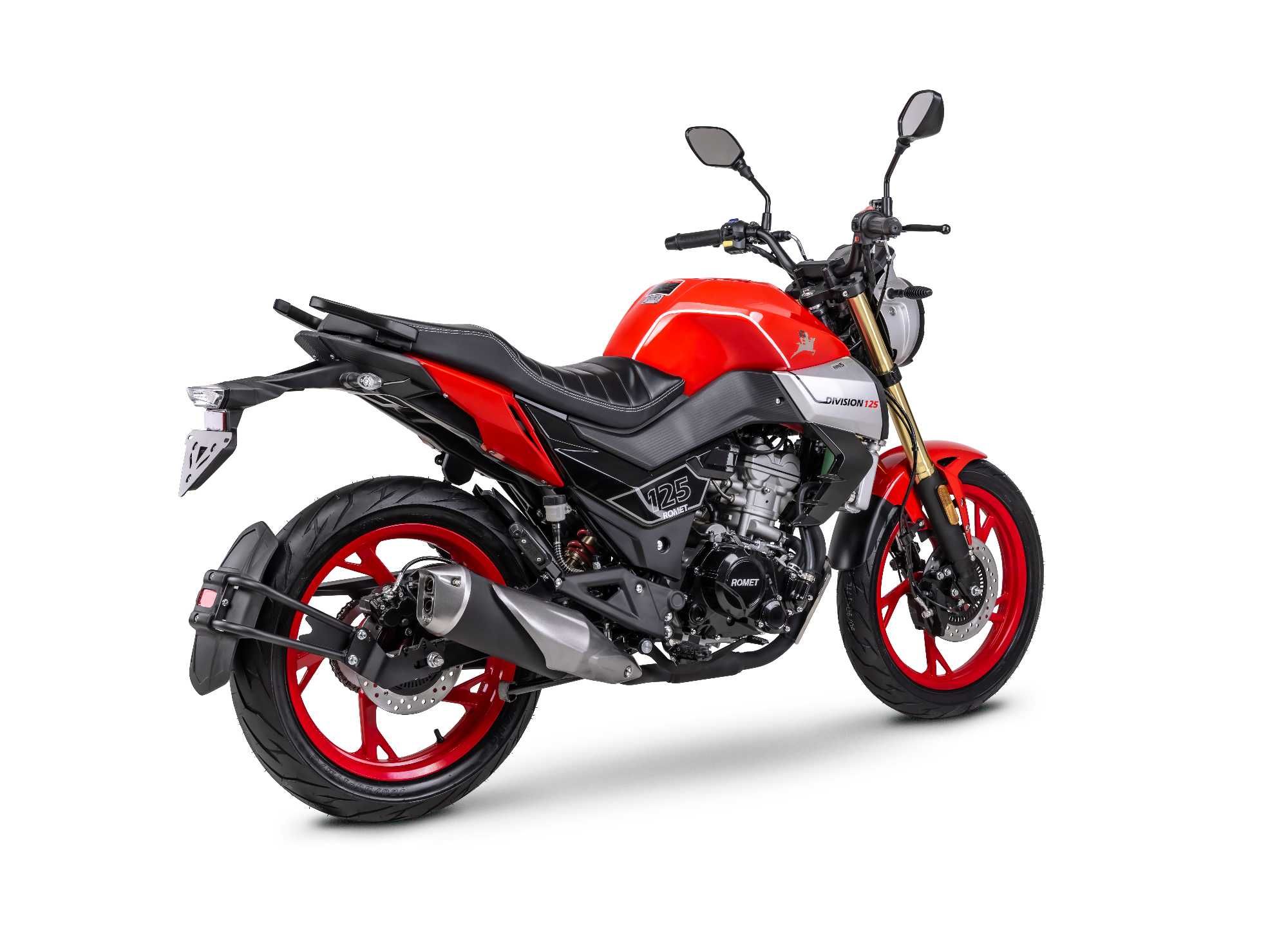 Motocicleta Romet Division 125cm3 rosu