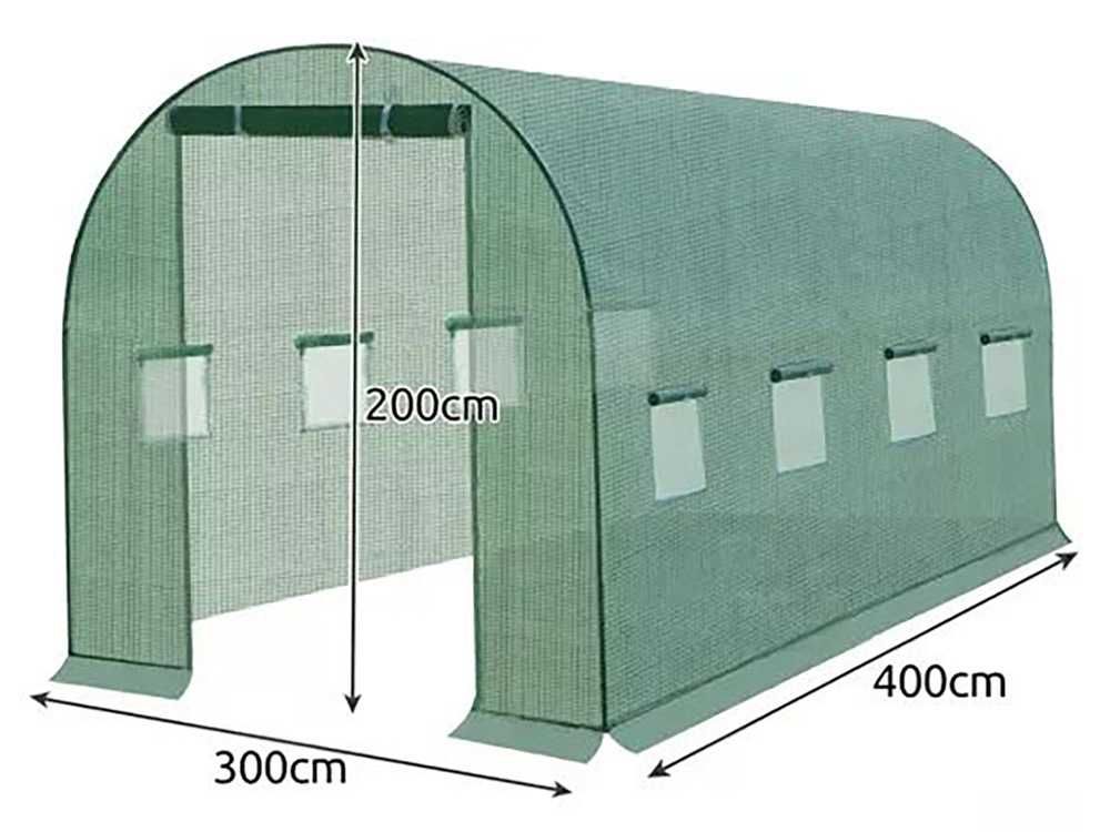 Покривала за оранжерия, 2 размера/модела, 4x3x2м, 6x3x2м, Gardlov