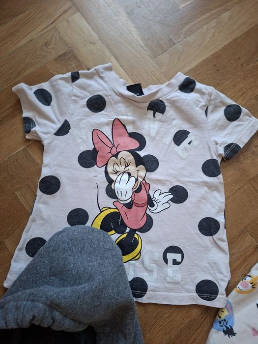 Сет за момиче 3-4 години Disney деним рокля бродерия