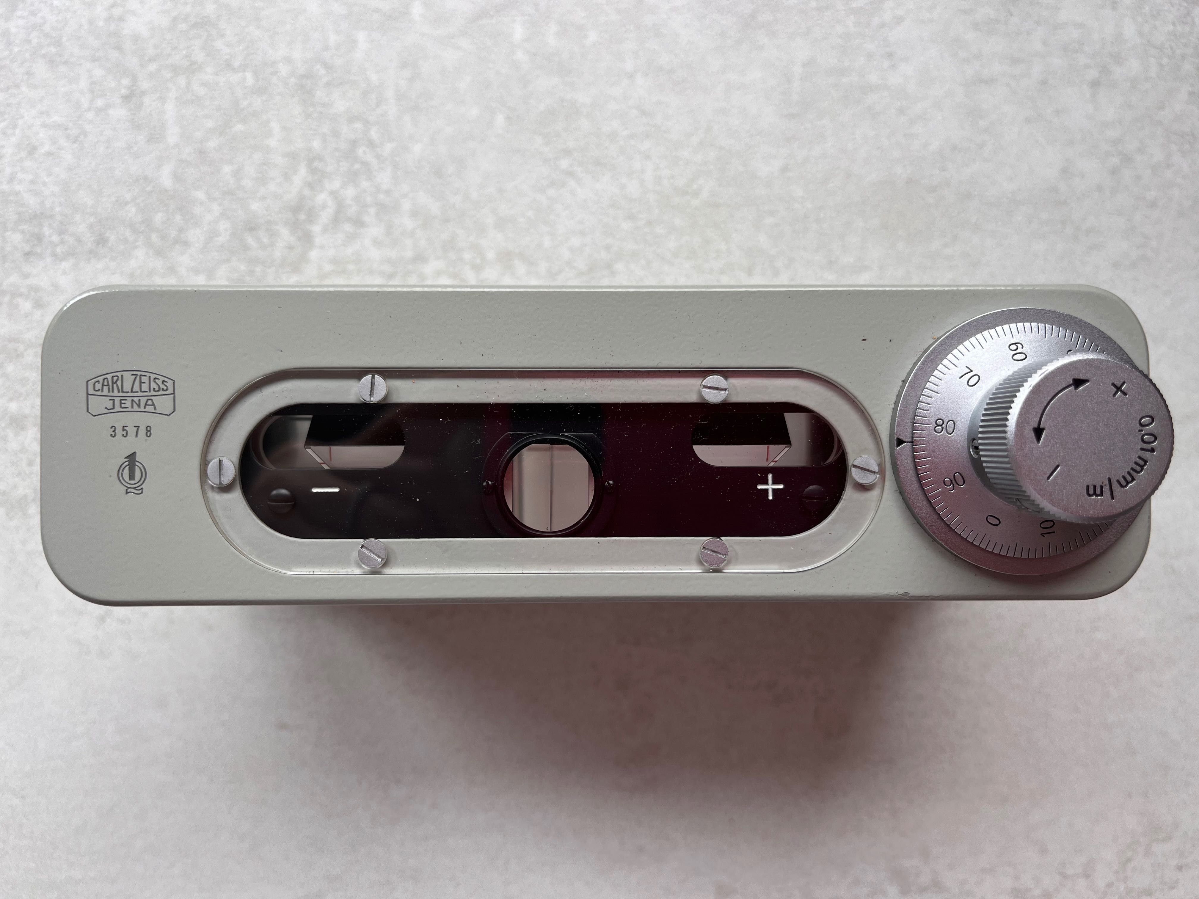 Nivel optic de precizie Carl Zeiss Jena Ni 007 – vintage