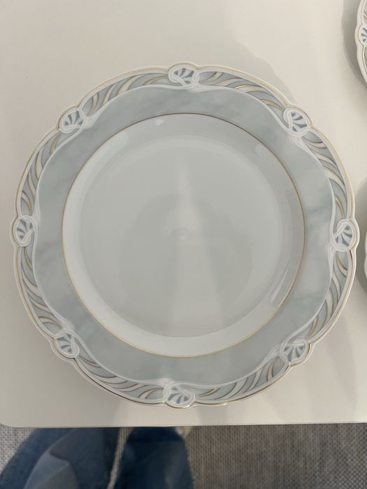 Set 6 farfurii desert 20cm portelan Bavaria impecabile