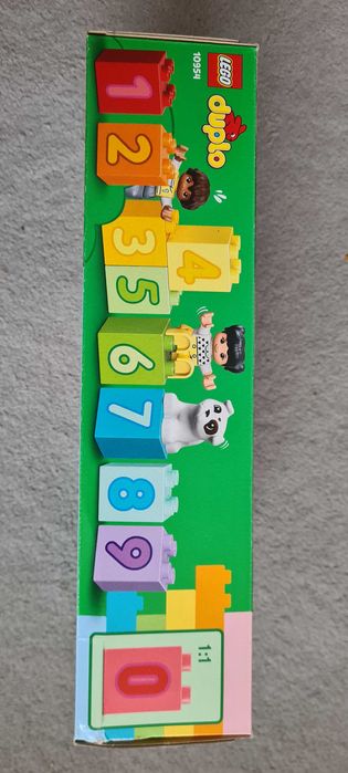 LEGO trenulet cu numere, 1,5 ani. NOU.