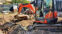 Inchiriere miniexcavator bobcat ( mini incarcator )