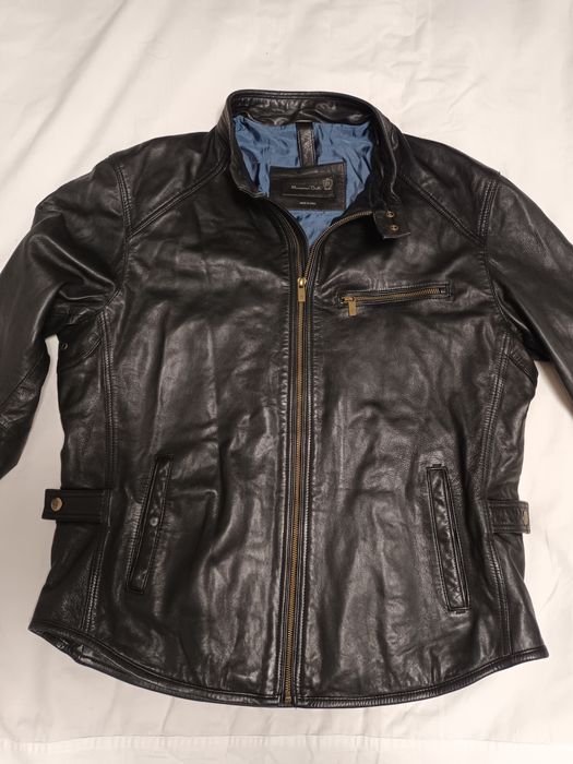 Geaca piele Massimo Dutti L