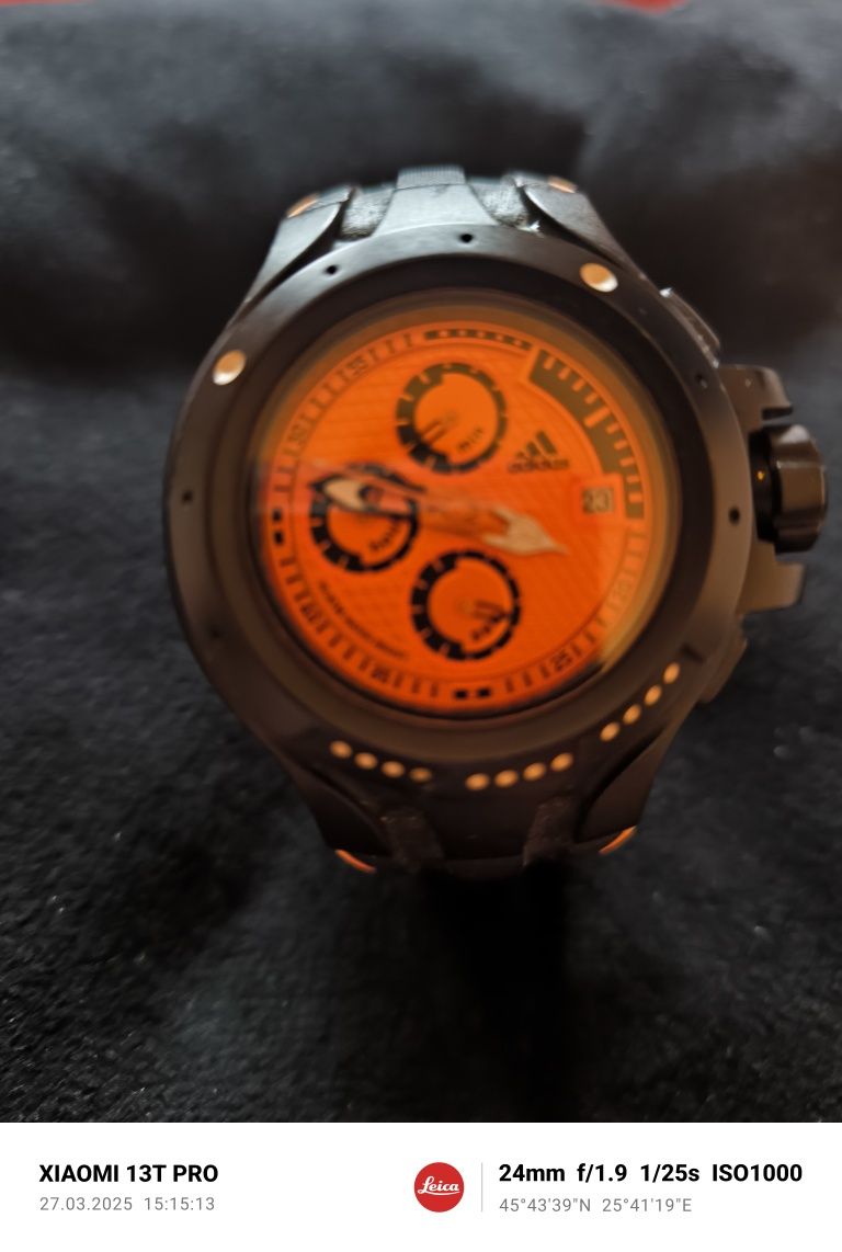 Ceas ADIDAS Fortitude Cronograf Orange ADP1584