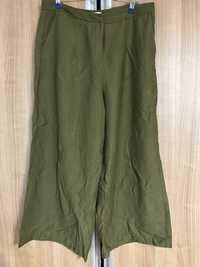 Pantaloni culotte, kaki, mărimea 38