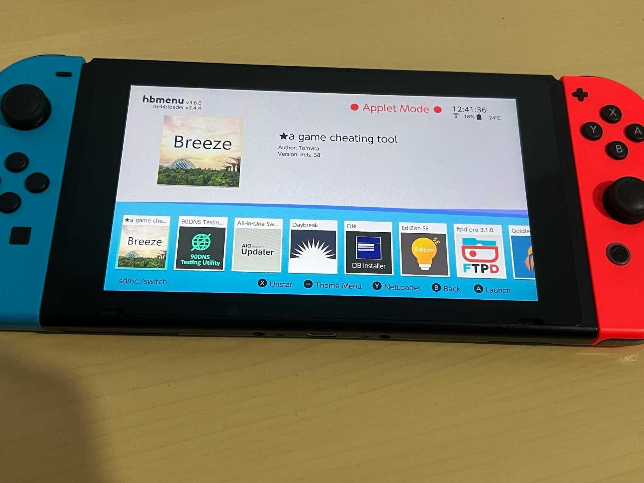 Serviciu Modare Nintendo Switch OLED V1 V2 Lite+instalare 22 jocuri