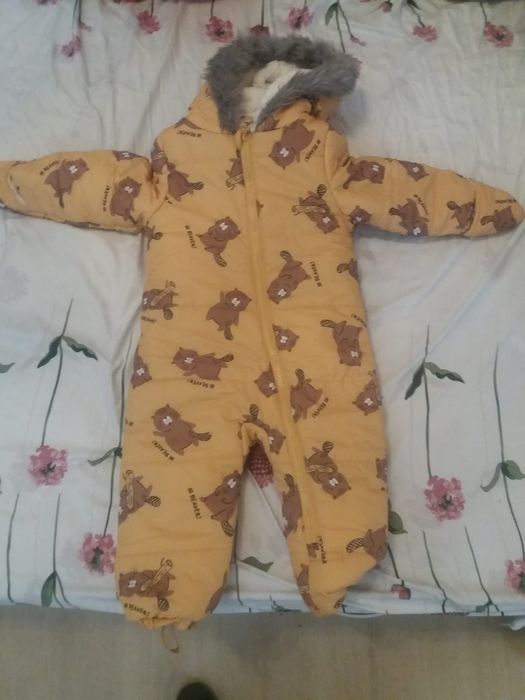 Salopeta bebe iarna imblanita