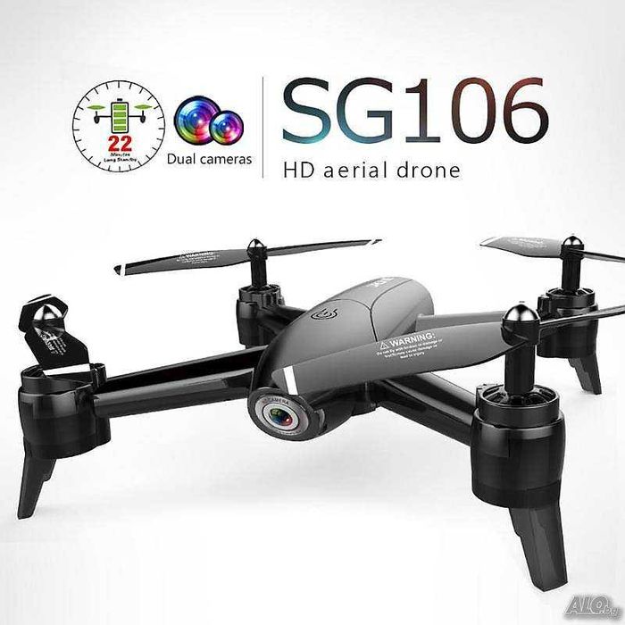 SG106 WiFi FPV дрон с две камери 1080P