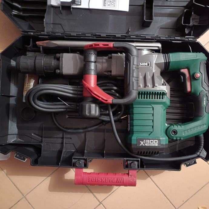 15J Къртач Parkside 1300W Парксайд 15 Джаула сила на удар