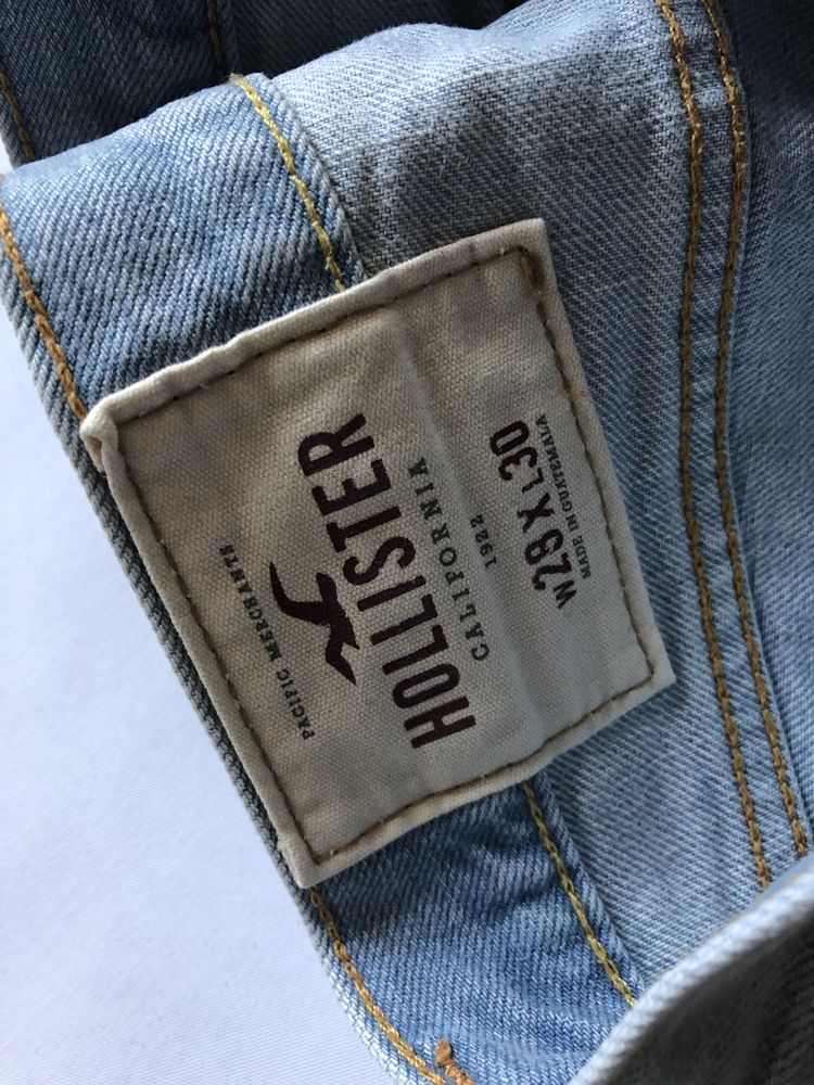 Blugi HOLLISTER Rupti Skinny Barbati | 29 x 30 W29 L30 (Talie 76 cm)
