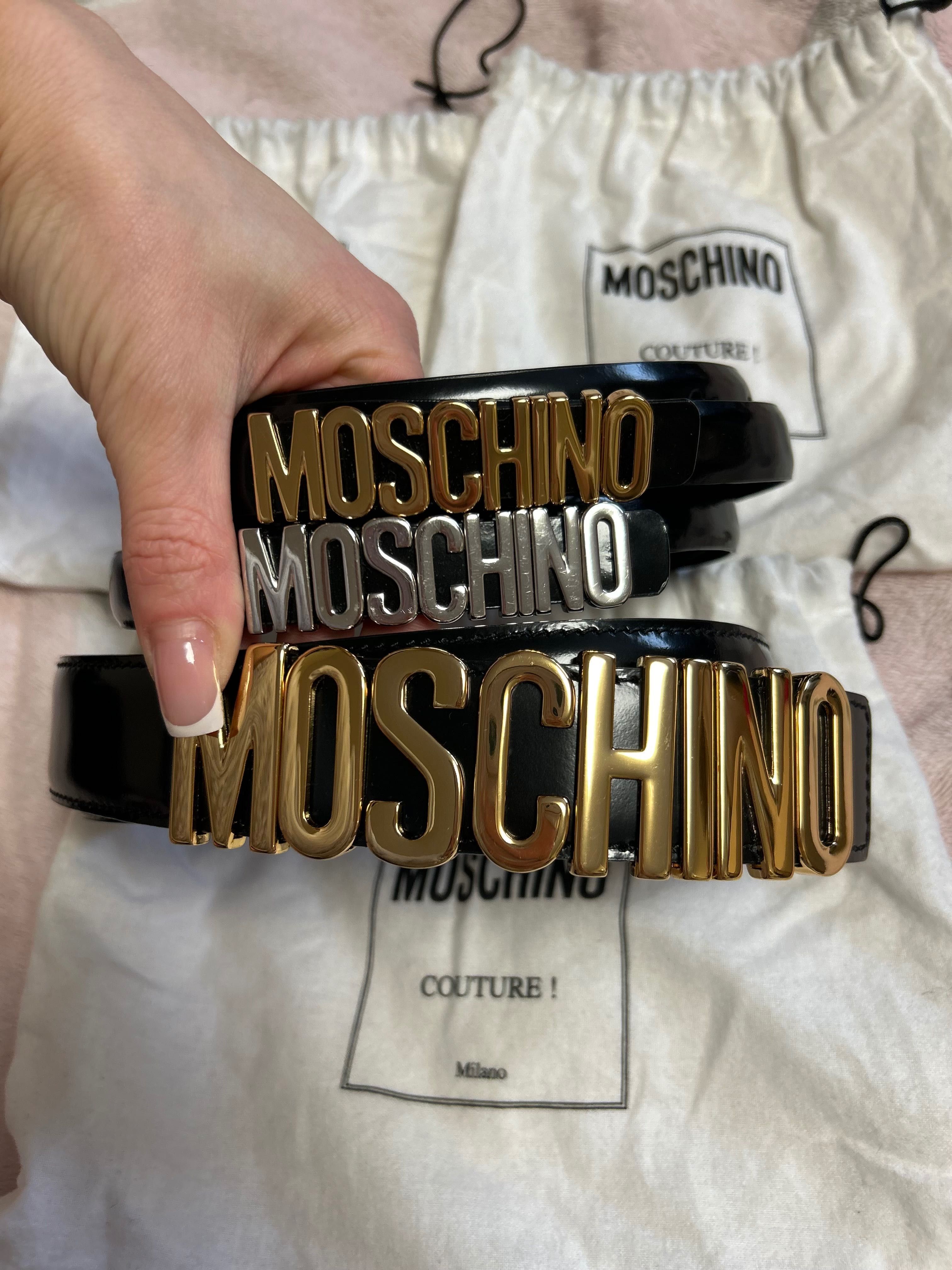 Оригинални Moschino колани естествена кожа