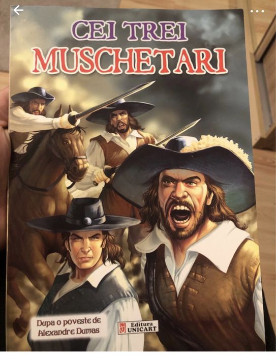 Carte cei 3 muschetari