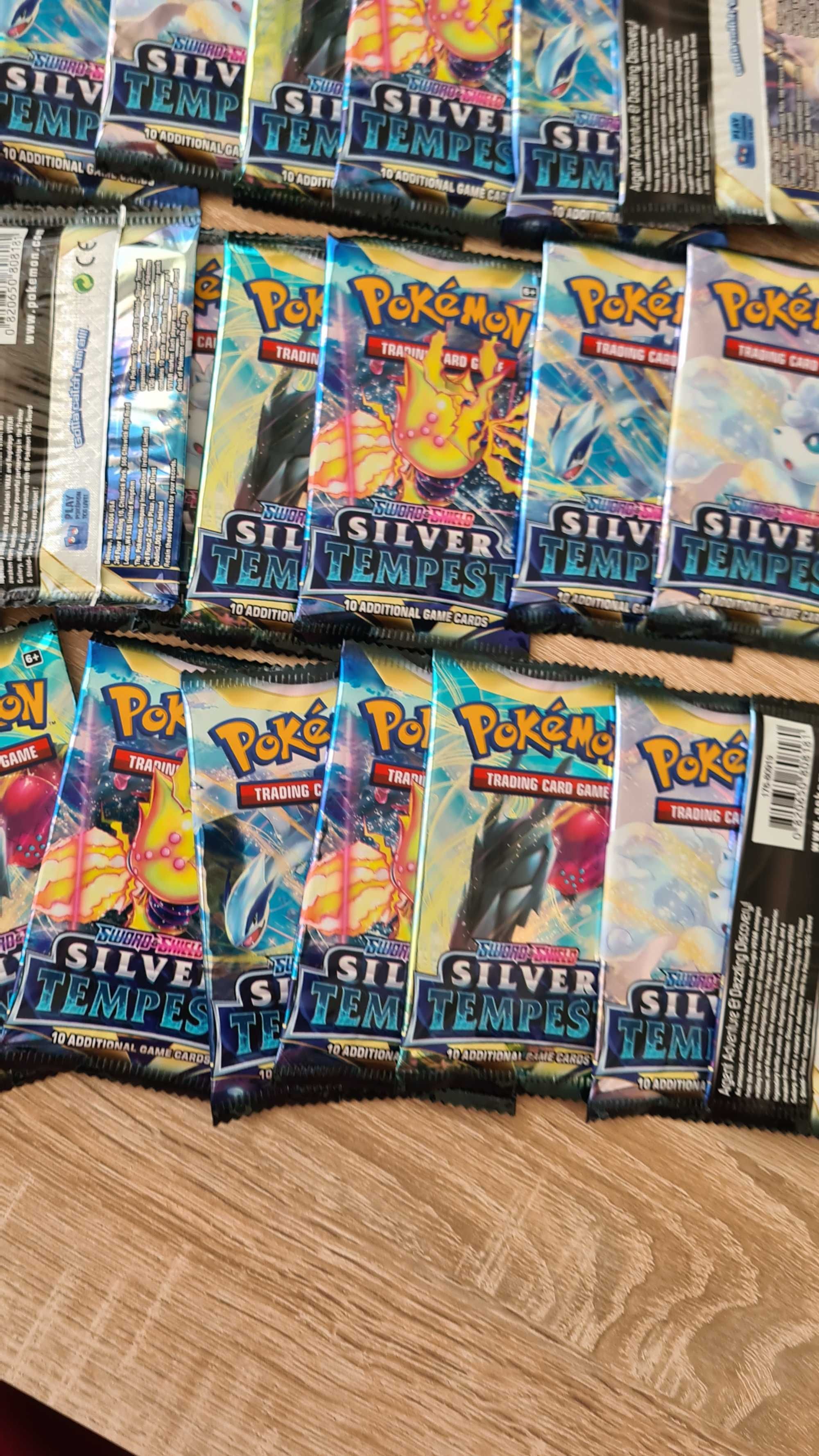 5 Pachete cartonase Pokemon Silver Tempest