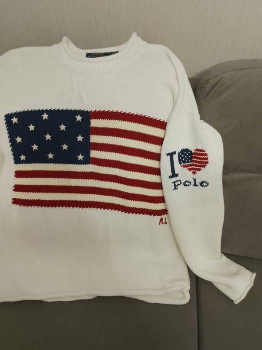 Мъжки оригинален пуловер Polo Ralph Lauren