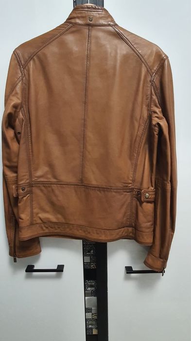 Geaca piele naturala Massimo Dutti