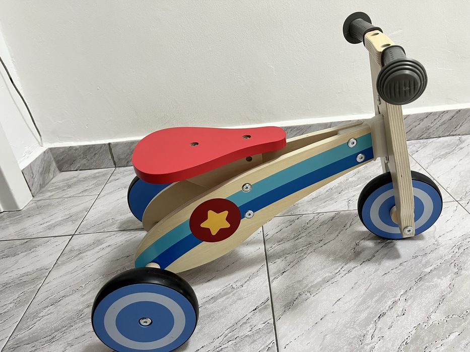 Детско дървено колело