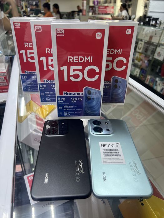 Redmi 15C 128гб 6000мАч 120гц част обновления