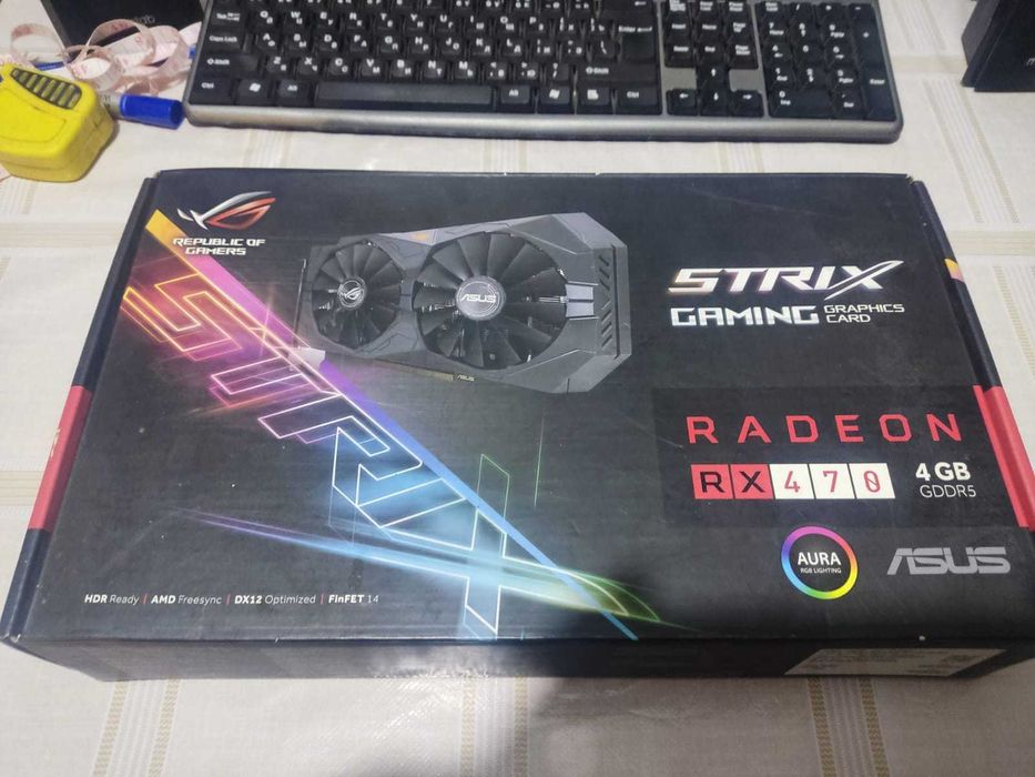 Asus strix  Radeon RX 470