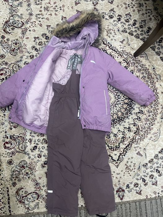 Зимний комбенезон на девочку