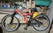 De vânzare bicicleta