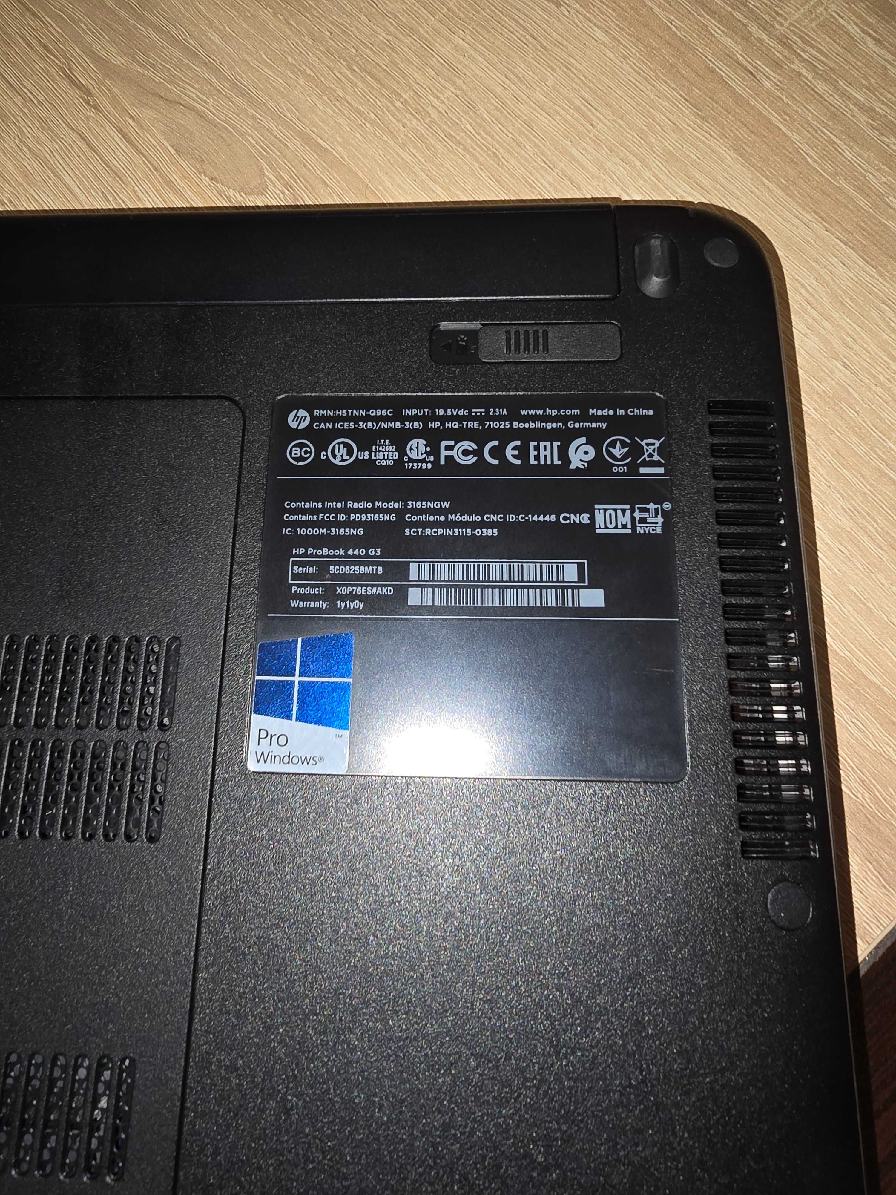 Лаптоп HP ProBook 440 G3 14 Inch