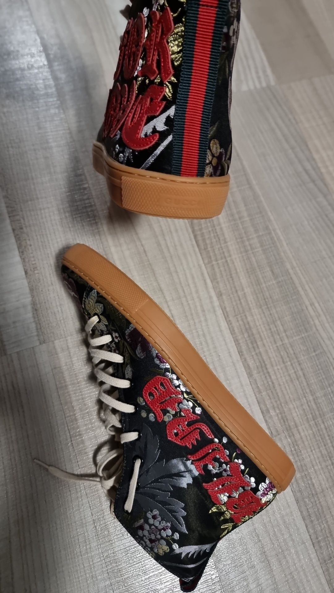 NOI Gucci 44 sneakers originali floral limited