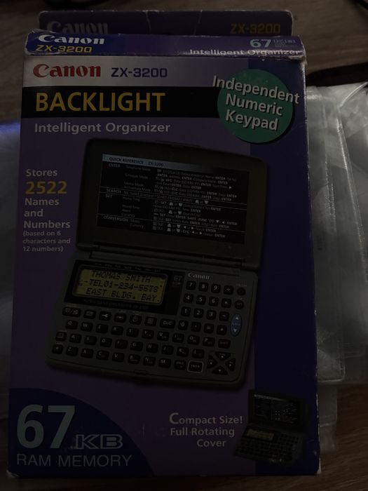 Vand agenda electronica canon