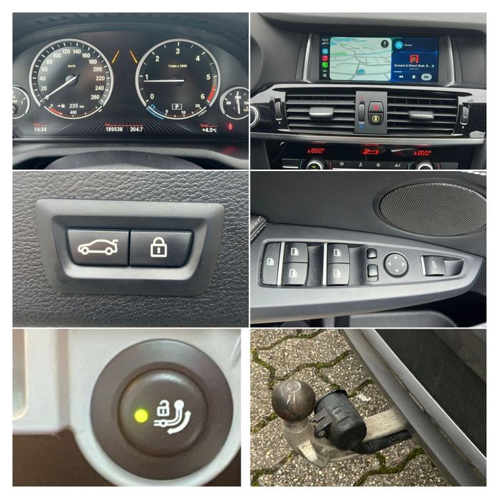 Bmw X3,  X-drive,  190 CP, CARPLAY, numere zoll valabile .