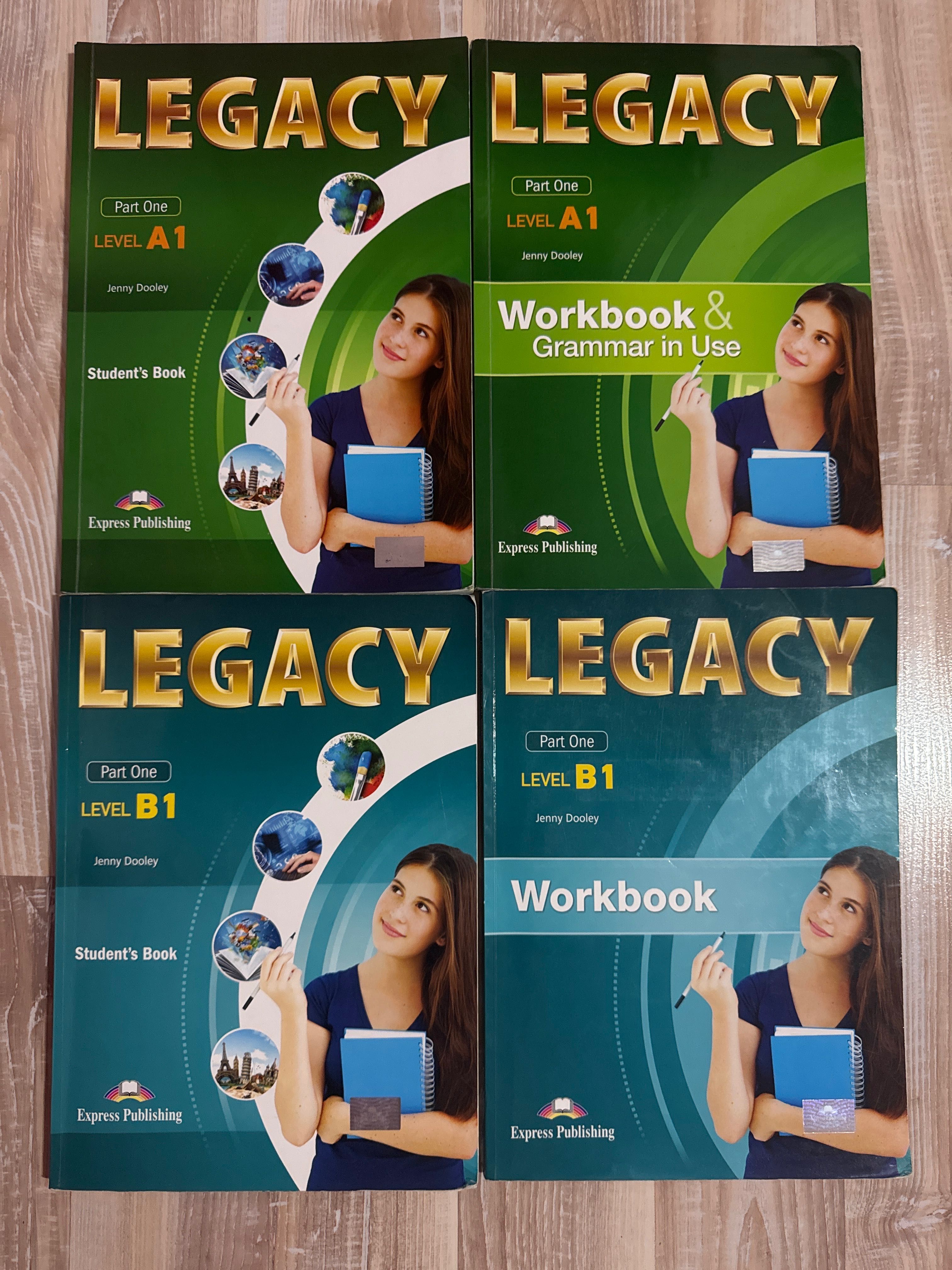 Учебници и учебни тетрадки по английски за 6,7,8 и 9 клас Legacy