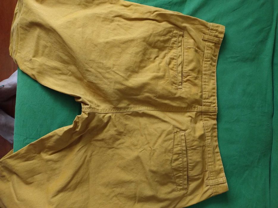 Pantaloni chino mustar regular fit