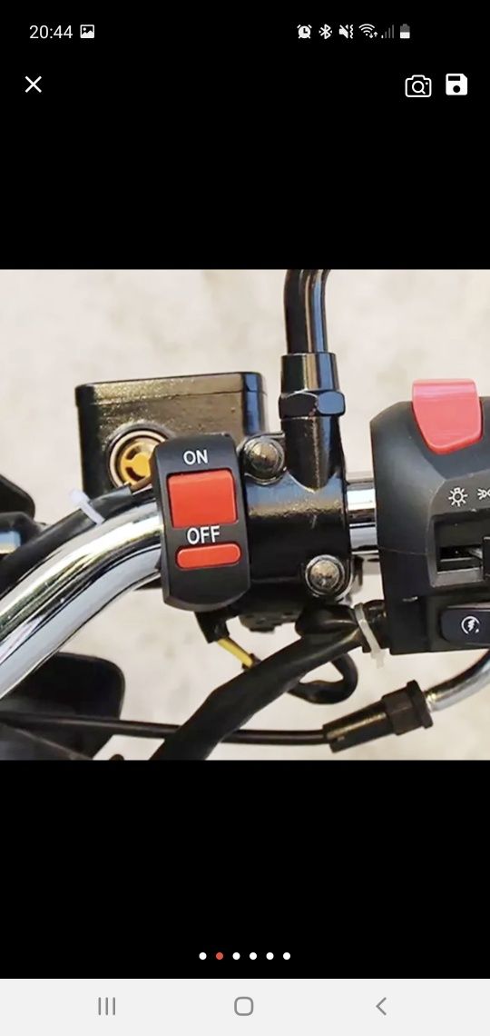 Buton pornire/oprire switch on/off Motocicleta / ATV
