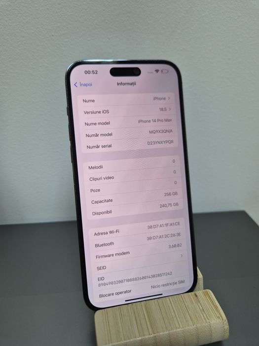IPhone 14 PRO MAX 256GB