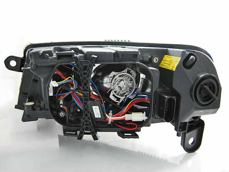 Фарове Ауди А6 Ц6 4Ф Led С лупи Audi a6 C6 4f 2004-2008 Лед Тунинг