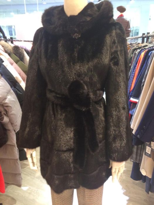 Шуба норка 42р новая