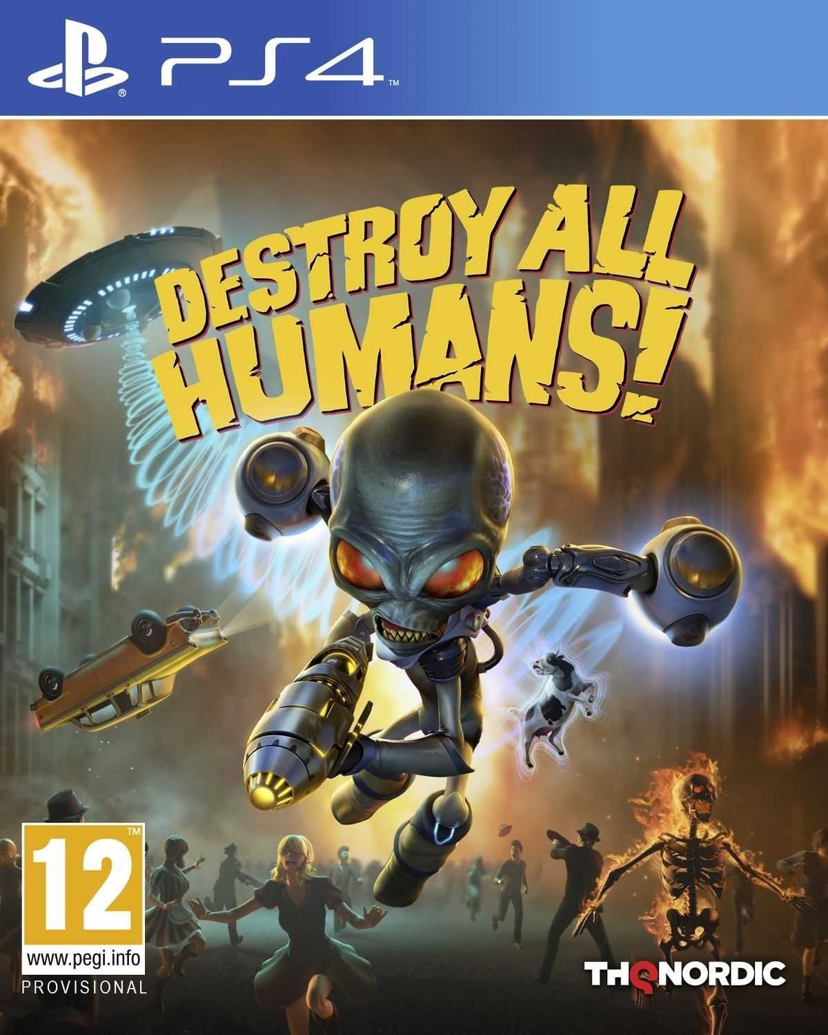 Destroy All Humans! , Игра, Playstation, PS4, PS5, нова