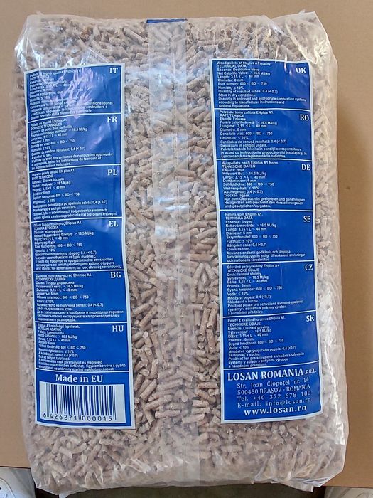 Peleti din lemn esenta tare