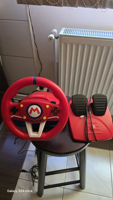 Volan HORI Mario Kart Racing Wheel Pro + pedale