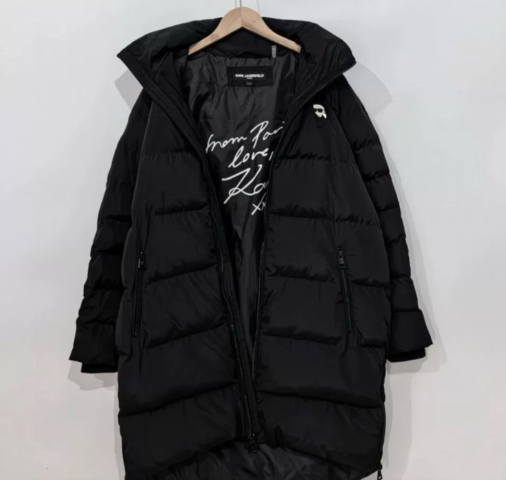 Новый пуховик от Karl Lagerfeld