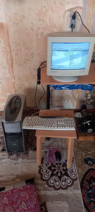 Компьютер, монитор, клавиатура к-т