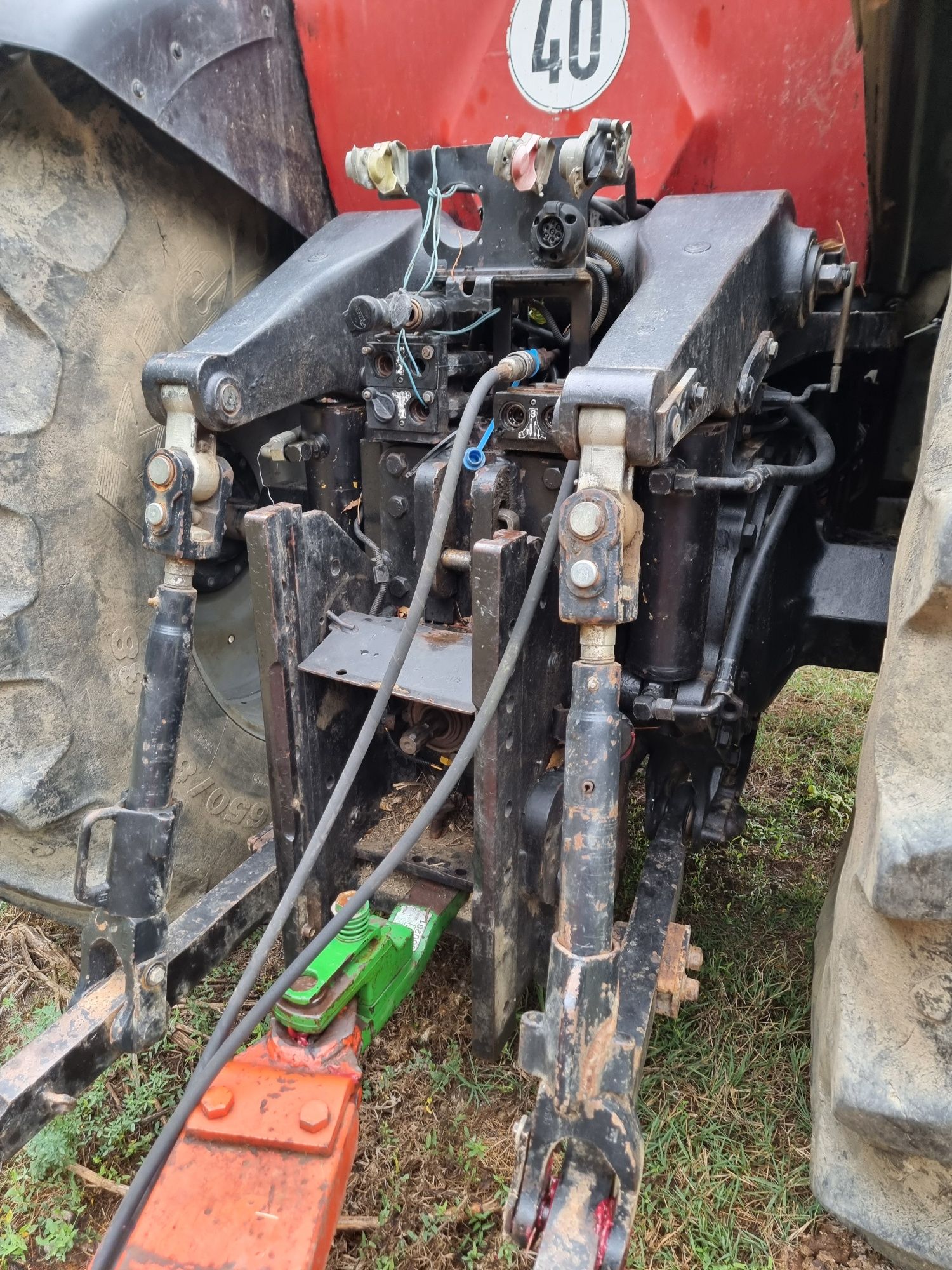 TRACTOR CASE MX 180 SI DISC  Vaderstad carrier 500 și mat Craiova 3.2