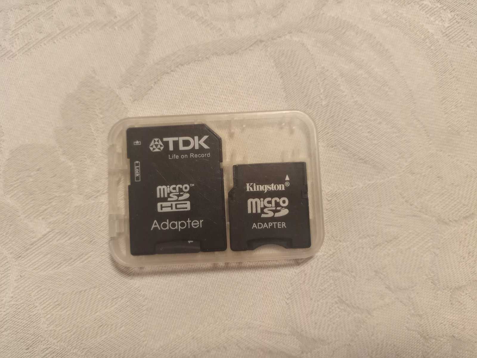 Микро SD карта 1 GB с адаптер и кутийка за съхранение - 15 лв.