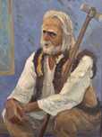 Tablou ,, Pe Ganduri ,,   Dascalescu