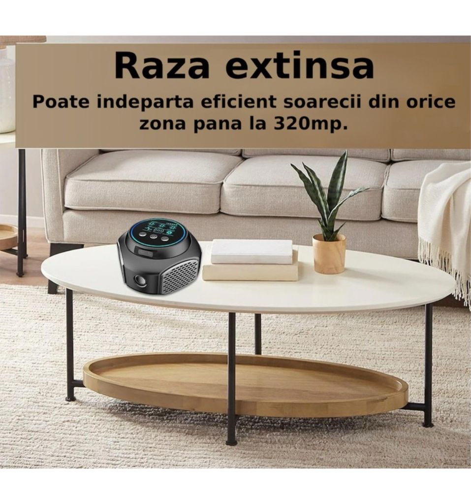 Aparat profesional cu ultrasunete cu 4 difuzoare anti soareci si inse