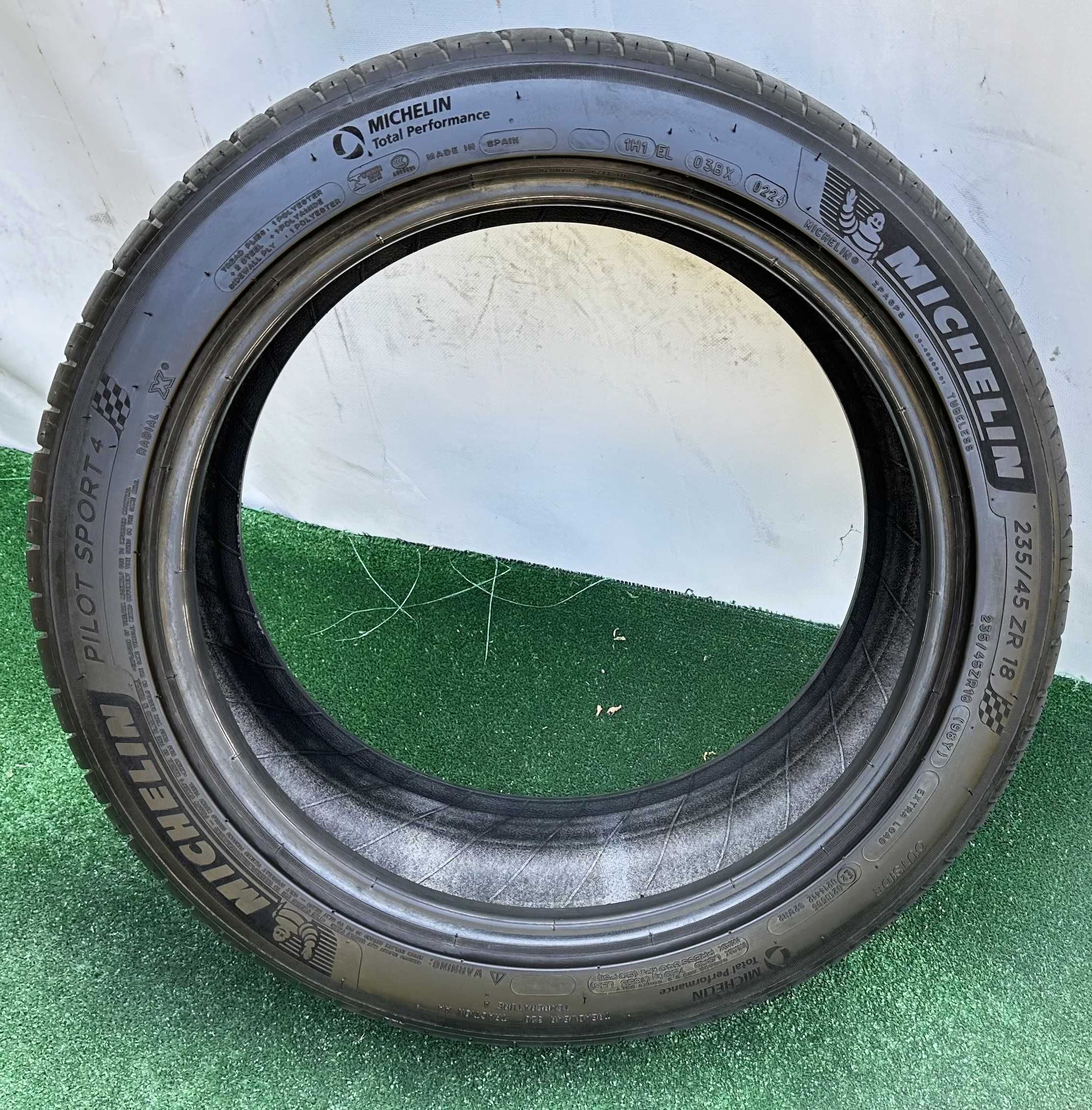 1бр 235/45r18 MICHELIN PILOT SPORT 4 лятна