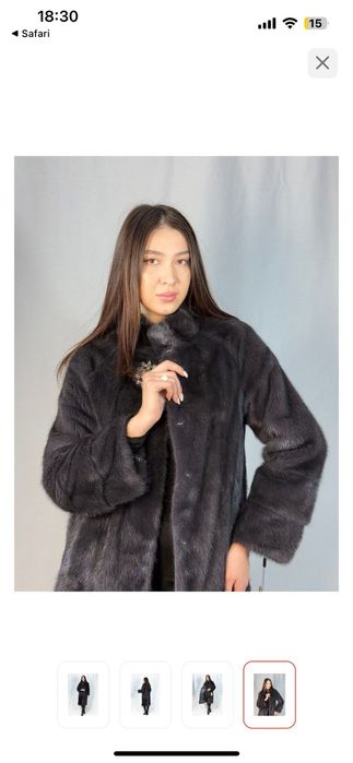 Норковая шуба леди