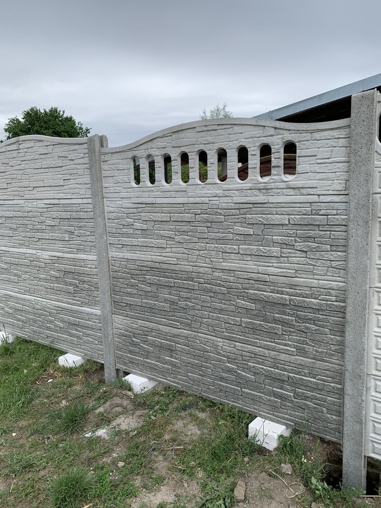 Gard-beton diferite modele