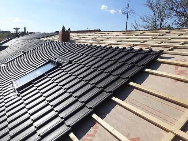 Montaj tigla metalica, reparatii acoperis, dulgherie, mansardare