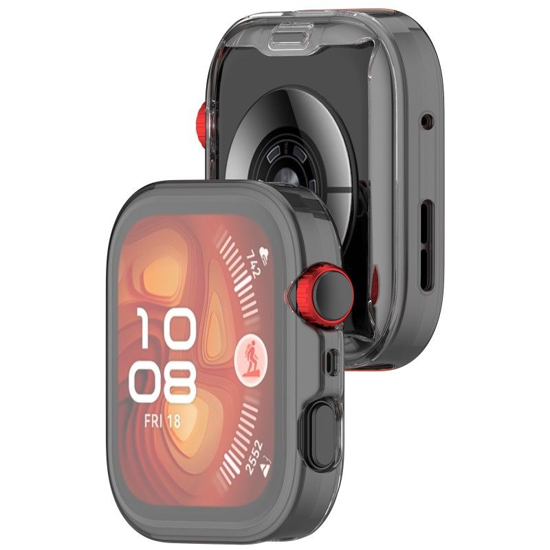Huawei Watch Fit 4 / 4 Pro / Мек силиконов TPU кейс с протектор