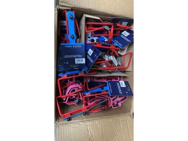Piese noi de biciclete, accesorii, îmbrăcăminte de ciclism, scule, etc